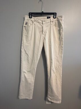 AG Adriano Goldschmied ivory chino pants Men’s 33x32